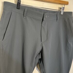 Under‎ Armour Golf Pants Mens 38x32 (36x31) Gray Tech Chino Performance Stretch